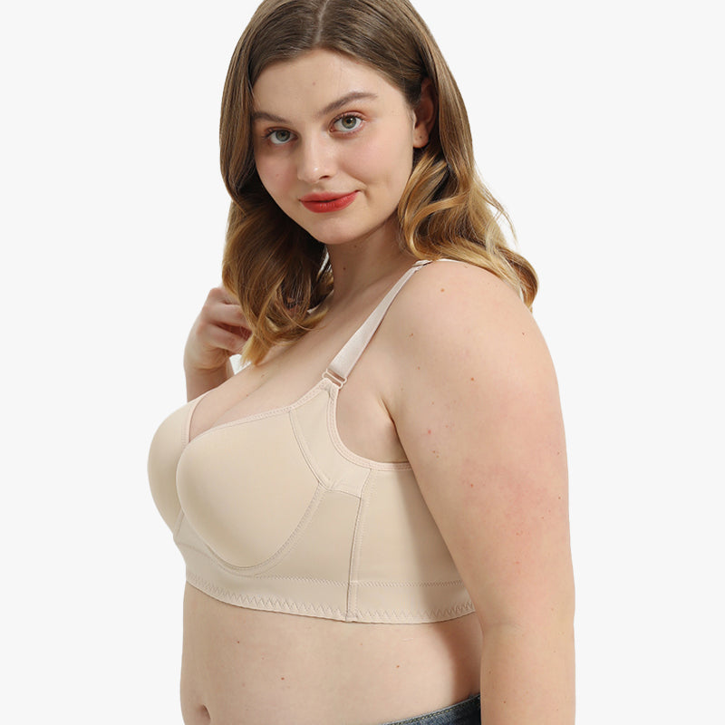 SheCurve® Full-Coverage Back Smoothing Bra-Pink