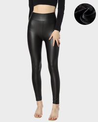 Black matte thick fleece