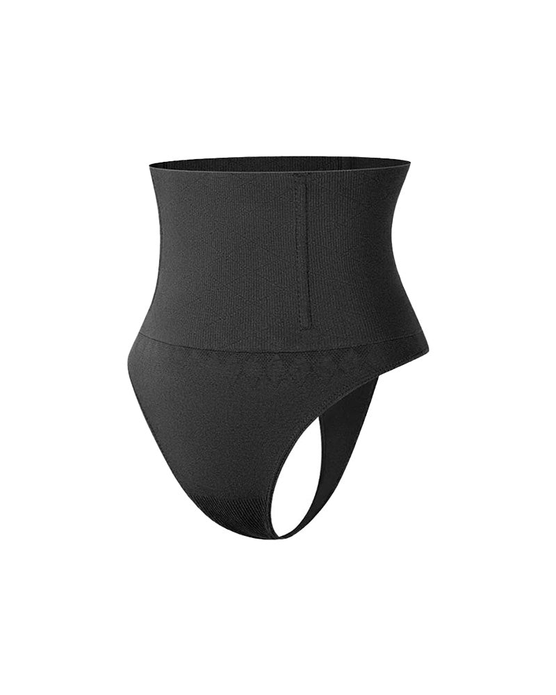 Seamless High-Waisted Shaper Thong Panty(2pcs )