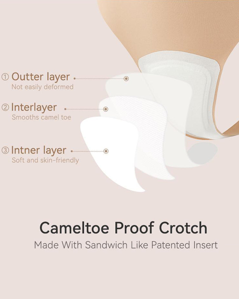 Seamless Invisible Comfort Thongs (5 Pack)